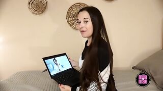 Mila_MaeXO - Watching Sex-Ed Vid With Dominating Son
